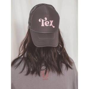 NEW CHARLIE SOUTHERN women's tex groovy trucker hat in black